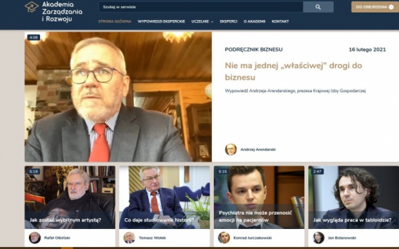 Edukacja, BIZNES - Grafik Rafał Olbiński, prezes KIG Andrzej Arendarski i publicysta Tomasz Wołek dla platformy edukacyjnej azir.edu.pl., Jak zostać sławnym artystą, jak założyć biznes, a co daje studiowanie historii? Edukacja, BIZNES - Grafik Rafał Olbiński, prezes KIG Andrzej Arendarski i publicysta Tomasz Wołek dla platformy edukacyjnej azir.edu.pl.