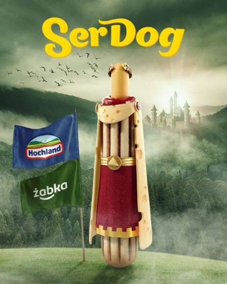 Handel, BIZNES - Po udanej ofensywie Imperator Smaku Ser Dog Wspaniały, pogromca mięsożernej rosiczki, na dobre zagości w Żabce. Ser Dog to więcej niż hot dog z parówką. To hot dog z „parówką” serową powstałą m.in. z serów cheddar i maasdamer, przygotowaną przez Hochland., Ser Dog z Hochlandii zagości w Żabce na dłużej Handel, BIZNES - Po udanej ofensywie Imperator Smaku Ser Dog Wspaniały, pogromca mięsożernej rosiczki, na dobre zagości w Żabce. Ser Dog to więcej niż hot dog z parówką. To hot dog z „parówką” serową powstałą m.in. z serów cheddar i maasdamer, przygotowaną przez Hochland.