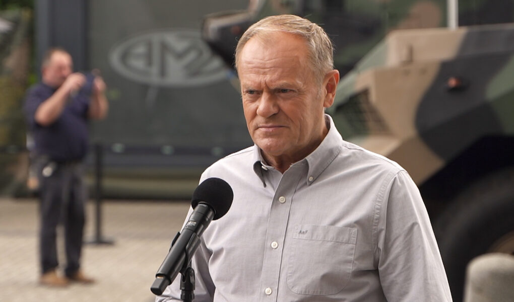 Briefing premiera Donalda Tuska podczas MSPO w Kielcach – 3 września 2025 r.